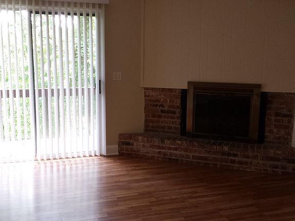 woodburning fireplace