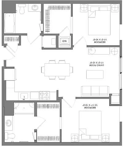 Floor plan B2BB