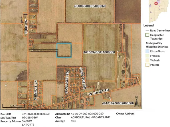 0 S 400 W, La Porte, IN 46350