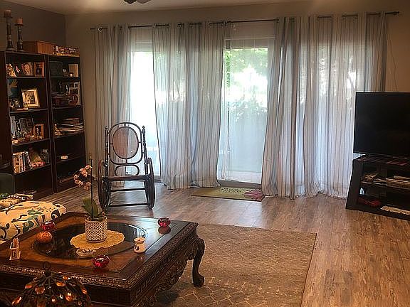 Sliding door access porch