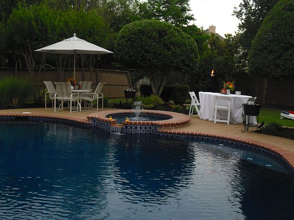 Perfect pool to entertain