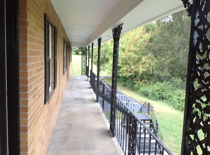front balcony