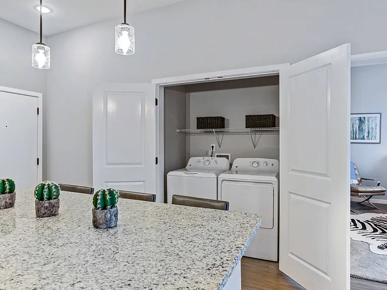 Convenient In Home Washer and Dryer