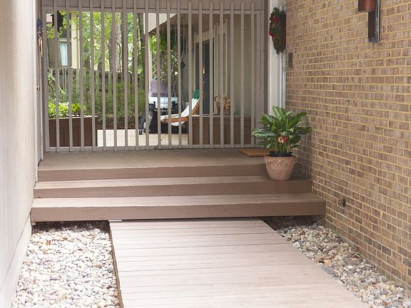 Walkway to front door