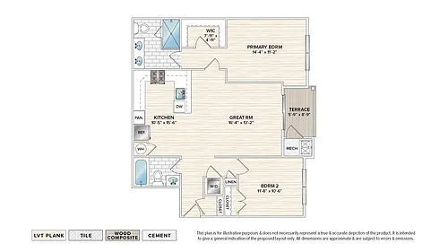 Floor plan The Chandler (FGA-C)