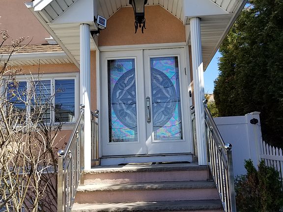 Double door front entrance