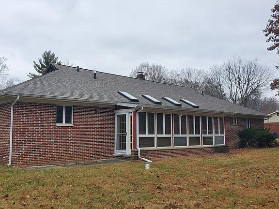 Back of house, sun room