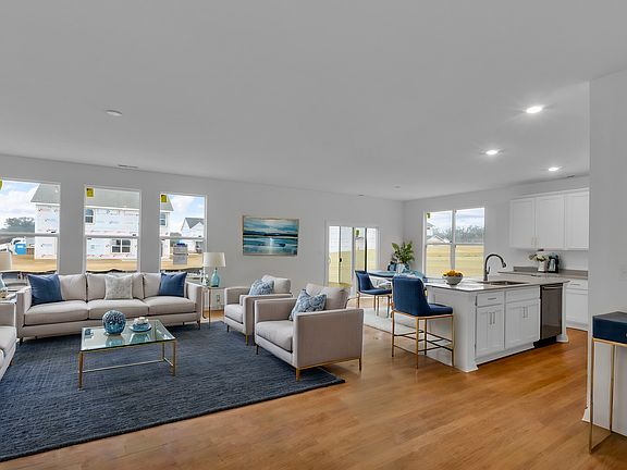 Virtually Staged Great Room