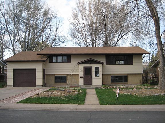 Landscaped front yard