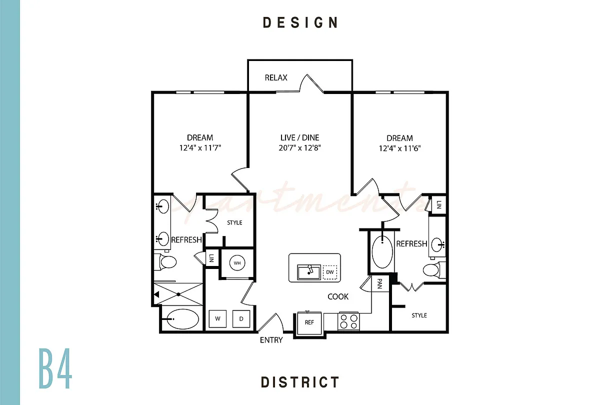 Floor plan B4