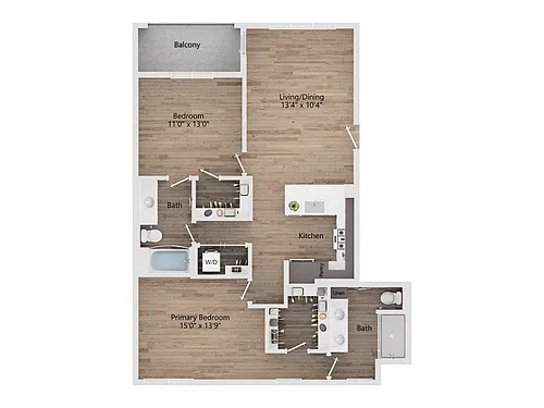 Floor plan B2