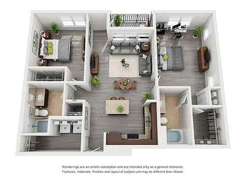 Floor plan C1A