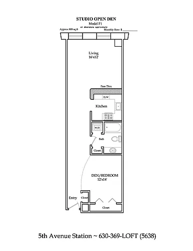 Floor plan F1-R