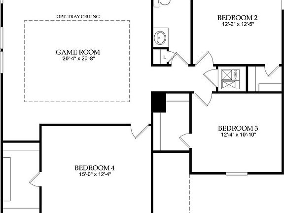 Upstairs Floorplan