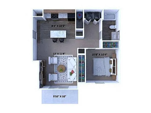 Floor plan The Union