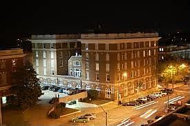 The Georgian at night