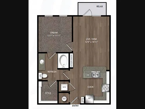 Floor plan A1