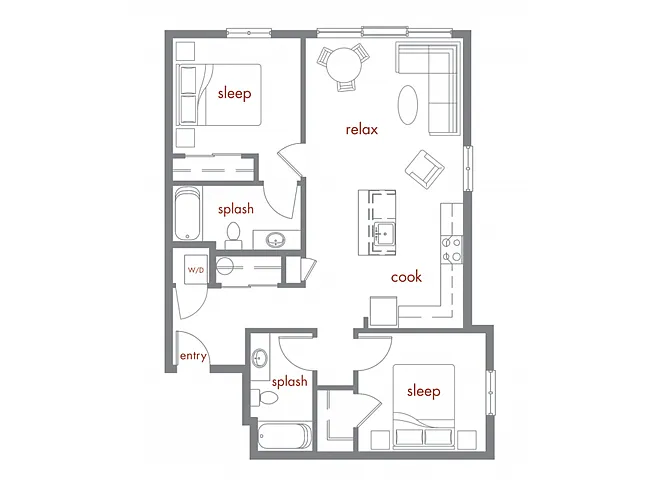 Floor plan B2
