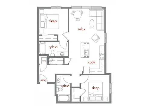 Floor plan B2