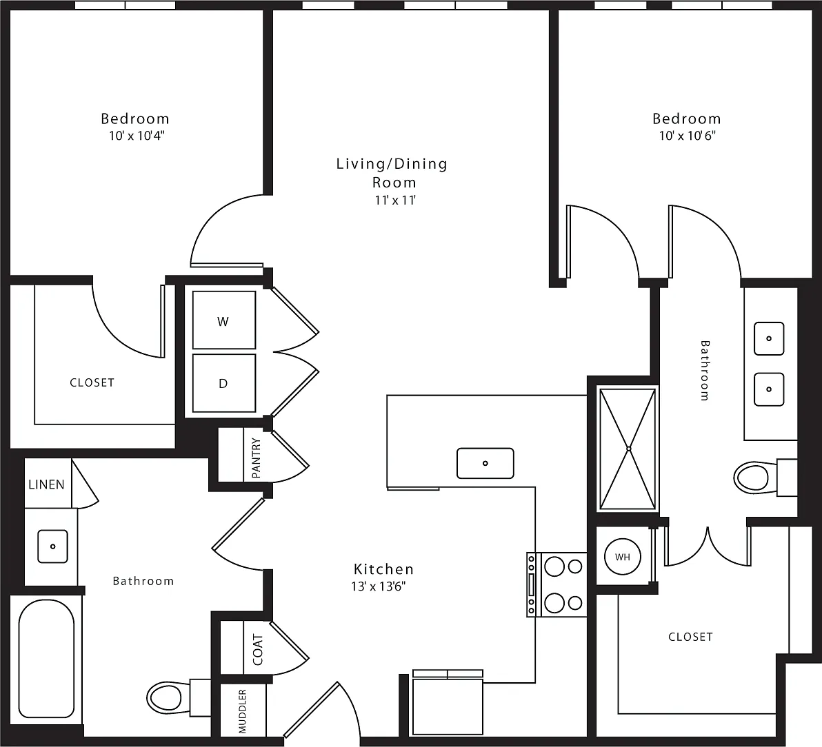 Floor plan B1
