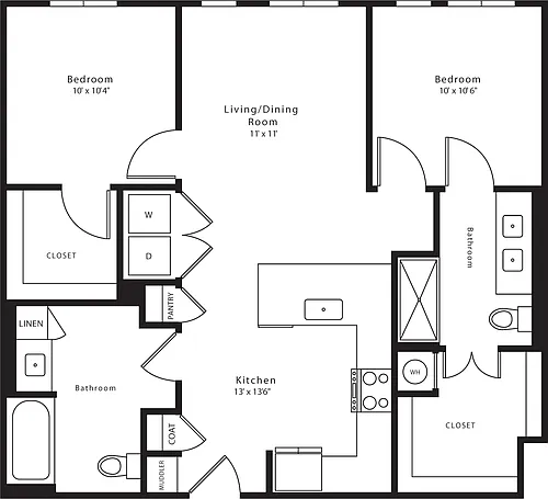 Floor plan B1
