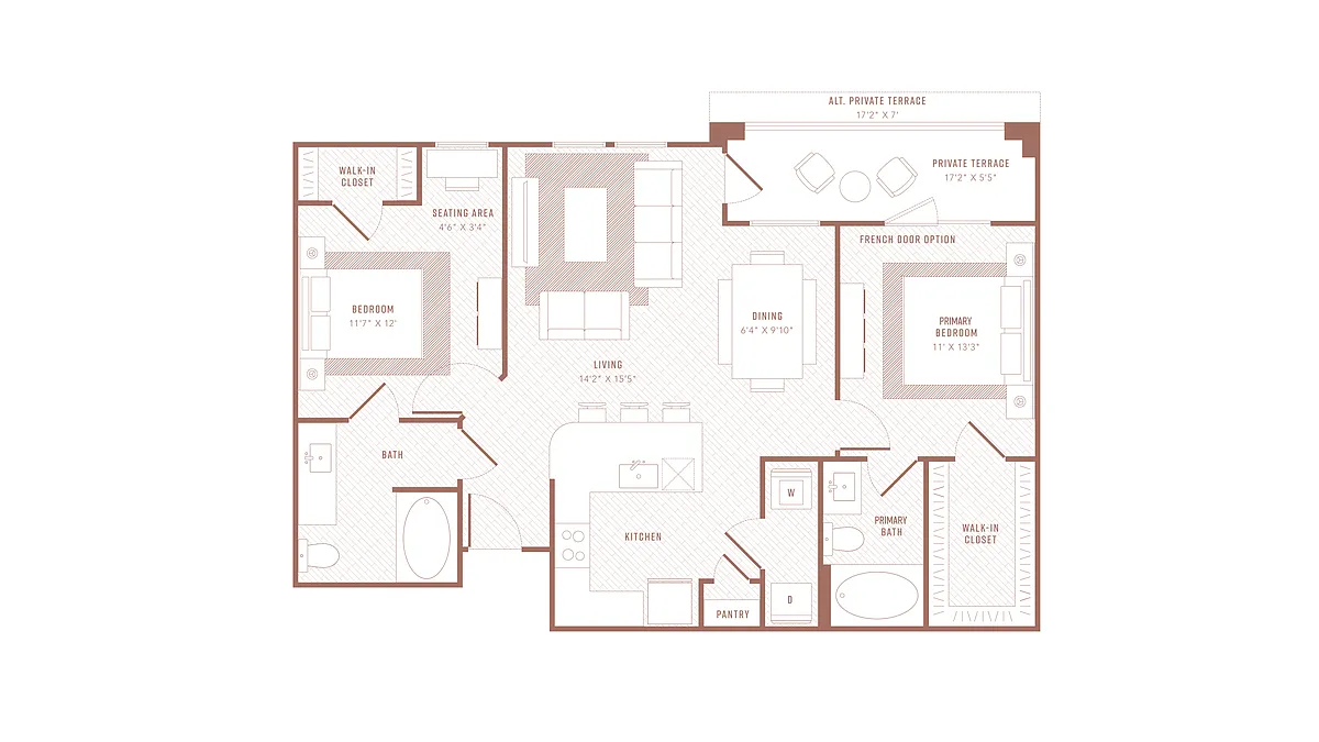 Floor plan B1-Prestige
