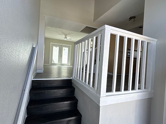 Entryway stairs to first level.