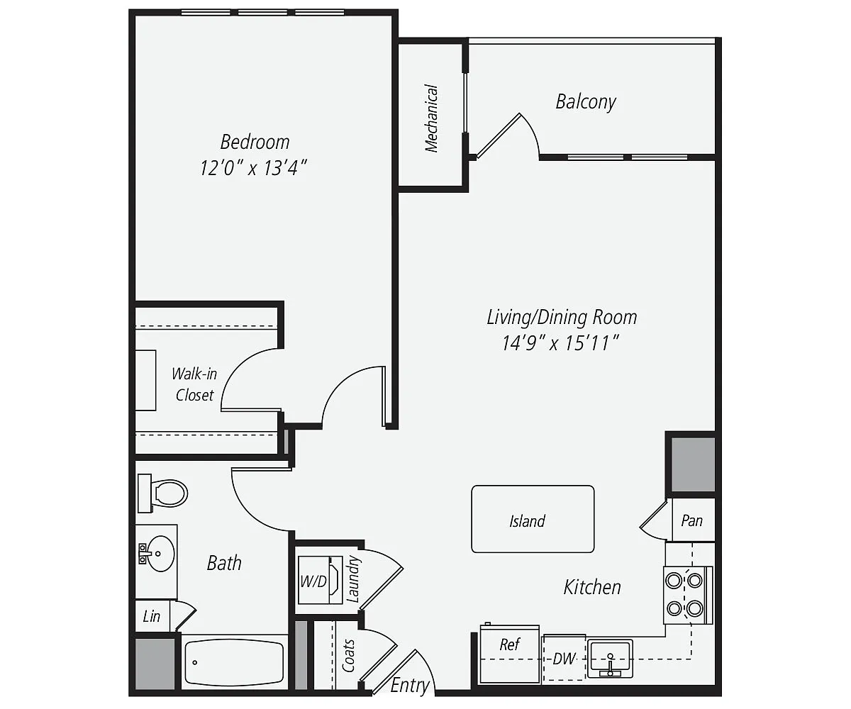 Floor plan A6-X-821