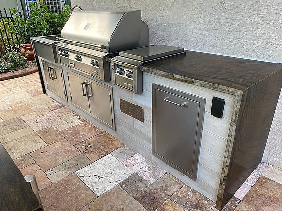 Outdoor Kitchen Island #2