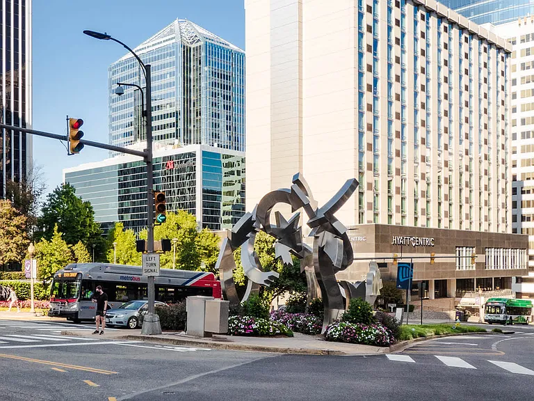 Explore downtown Rosslyn.