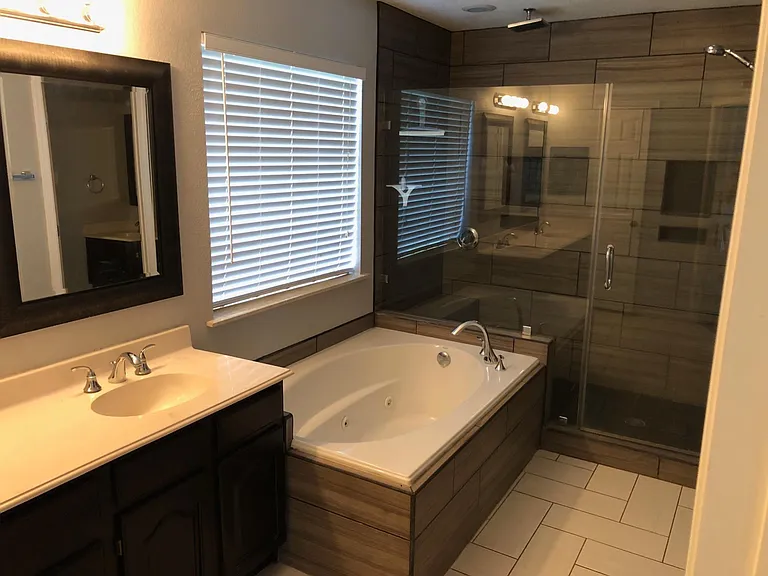 Master bathroom