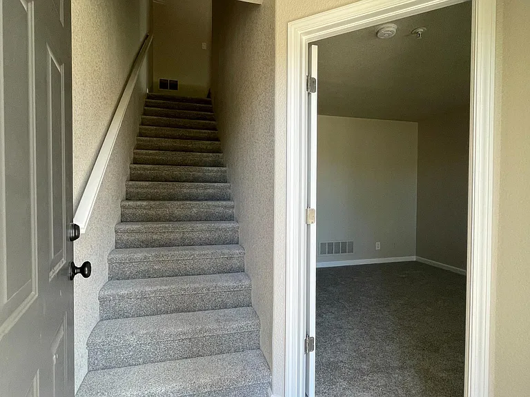 Ground floor: entrance and guest bedroom.