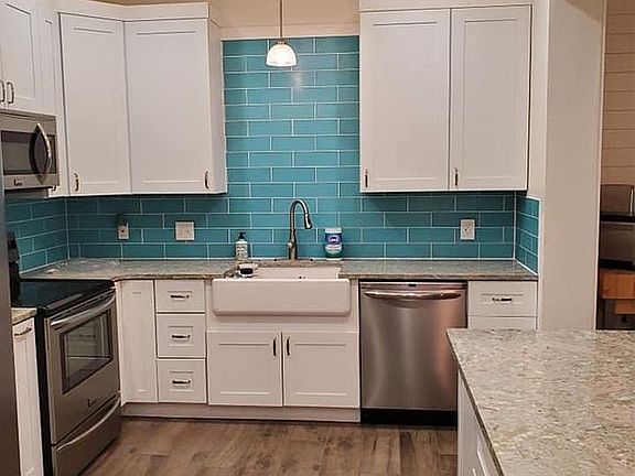 All new kitchen
