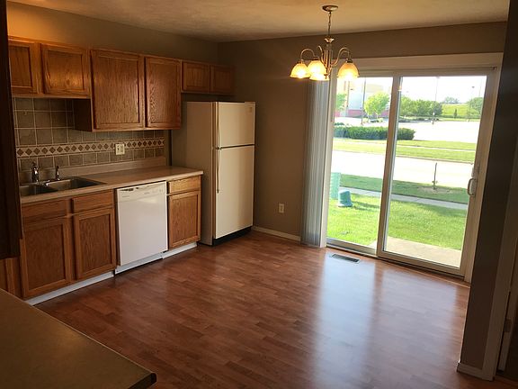 personal patio is right off the kitchen