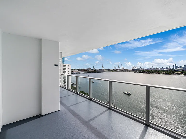Enjoy views from your balcony