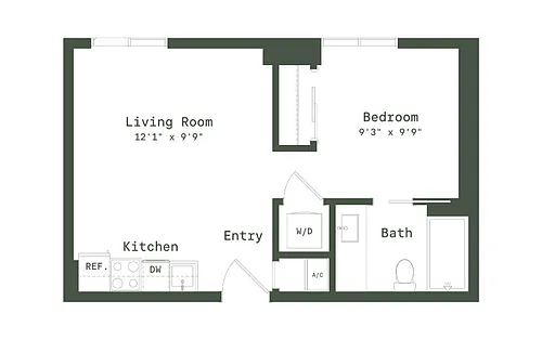 Floor plan PA2S