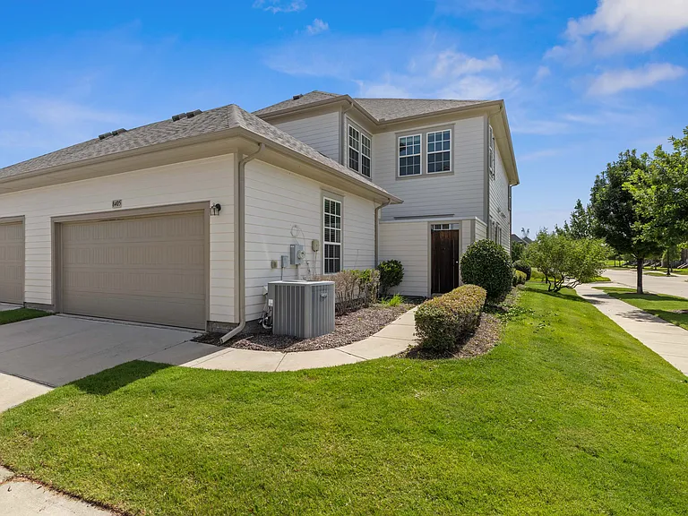 Rear View of Townhome