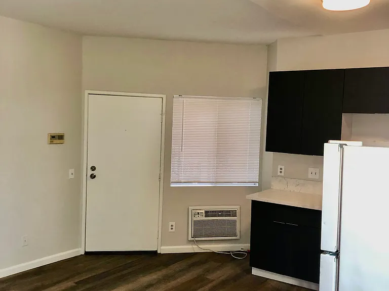 Entry into an open floor plan