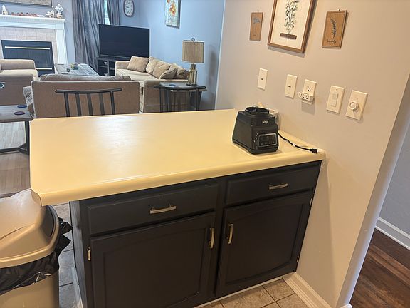 Peninsula in the kitchen