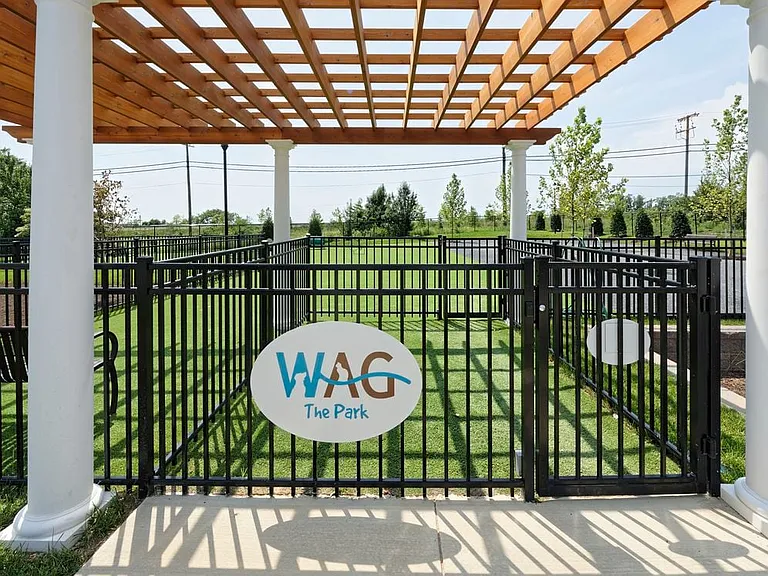 WAG pet park entrance