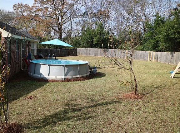 Backyard from the right
