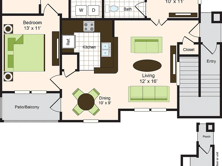 C2 | 1x1.5 | 1091 sq ft C2 | 1x1.5 | 1091 sq ft