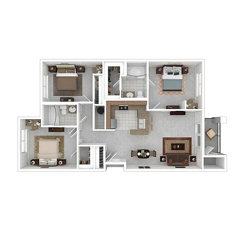 Floor plan C1