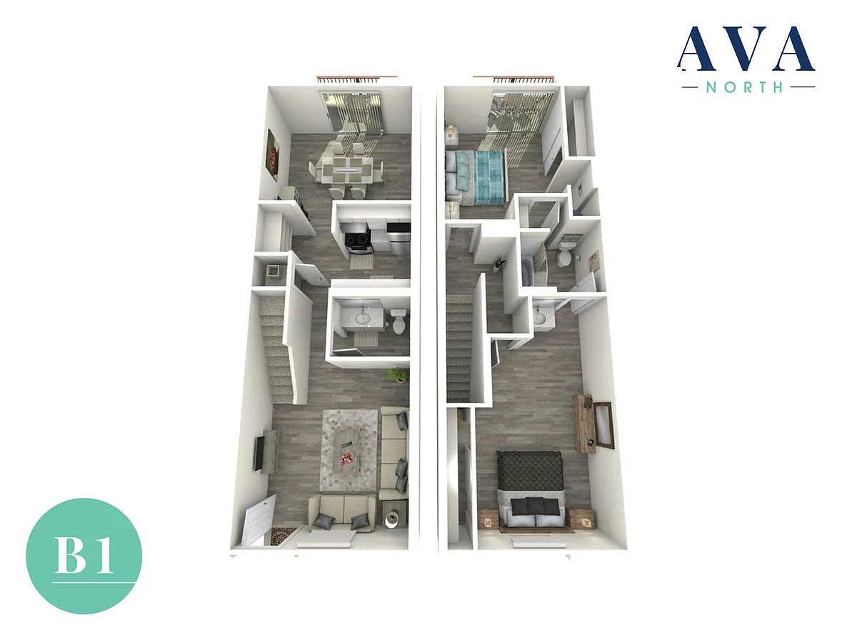 Floor plan Ava North - B1