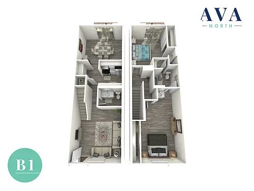 Floor plan Ava North - B1