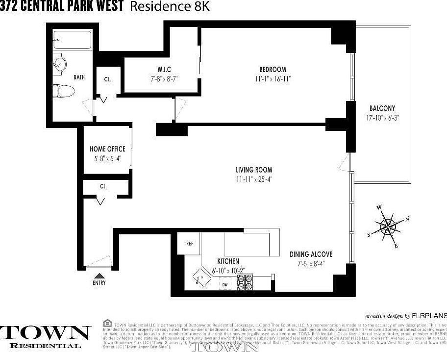 1st image of 372 Central Park W APT 8K