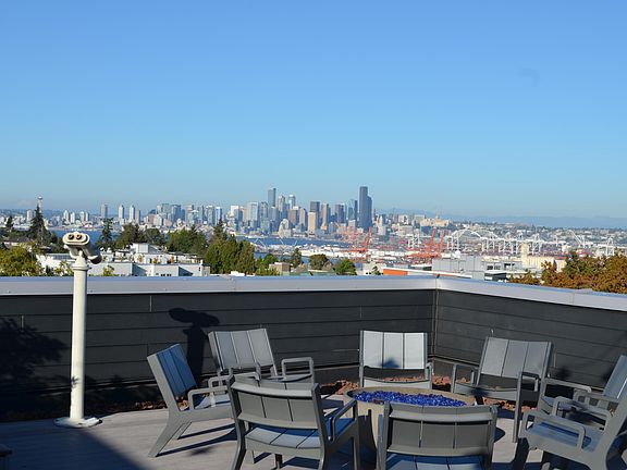 Best roof deck in West Seattle!