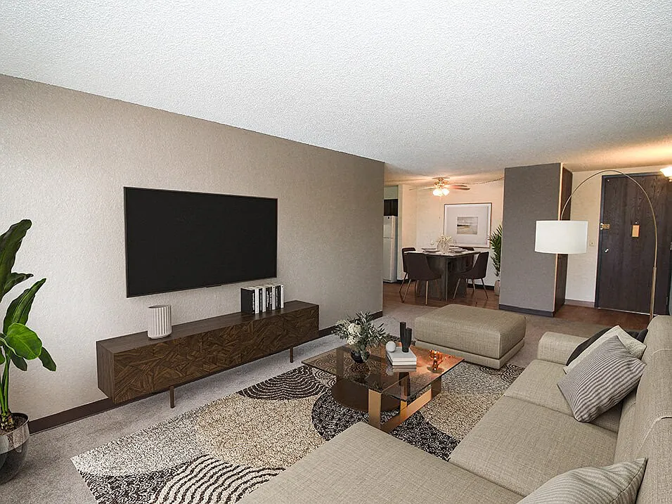 Spacious Living Room