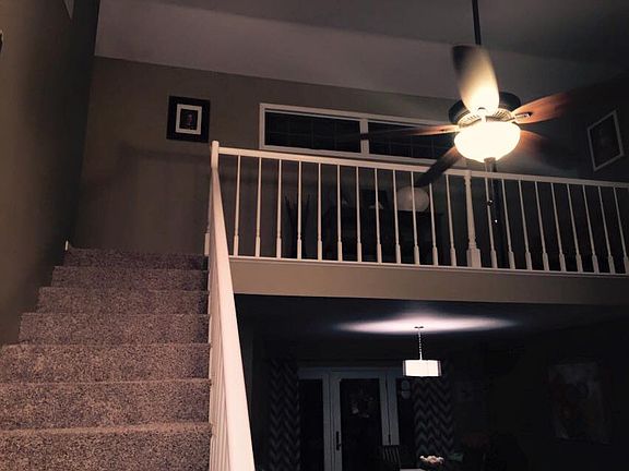 upstairs and balcony