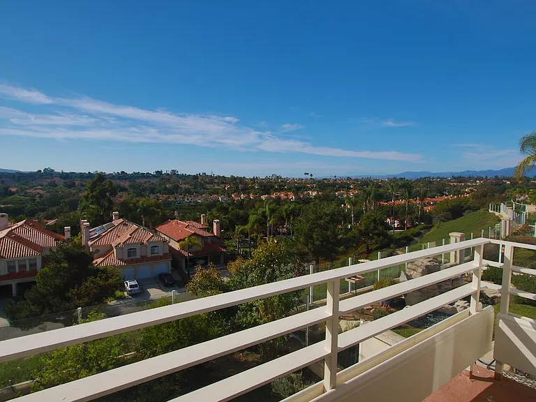 Master bedroom balcony with amazing views